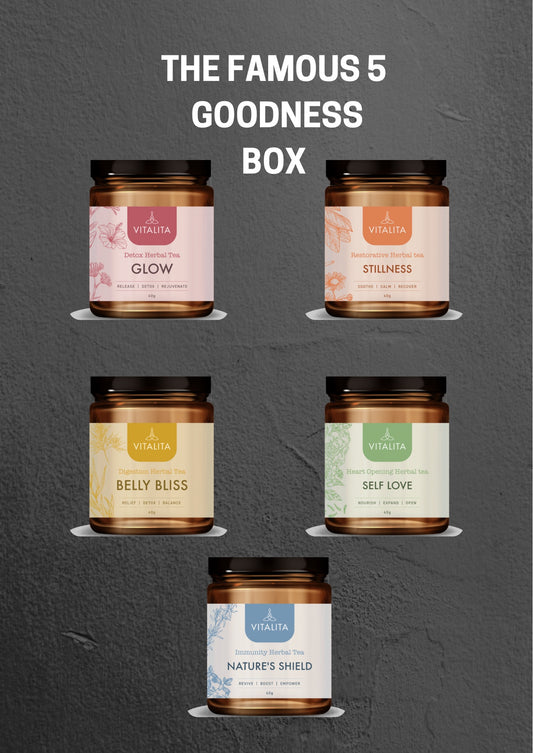 THE FAMOUS 5 GOODNESS BOX